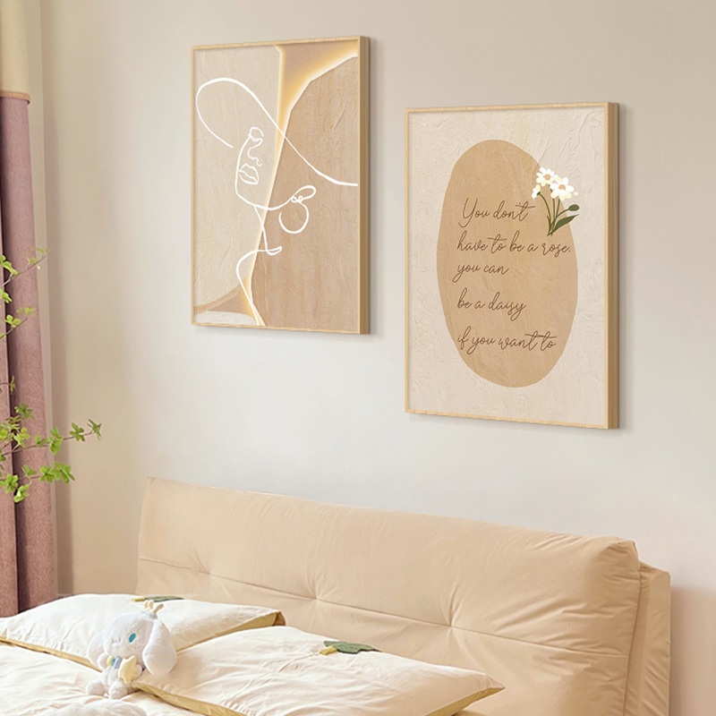 Wooden Cream Style Abstract Li - Korean Arts And Lifestyle 评论和价格