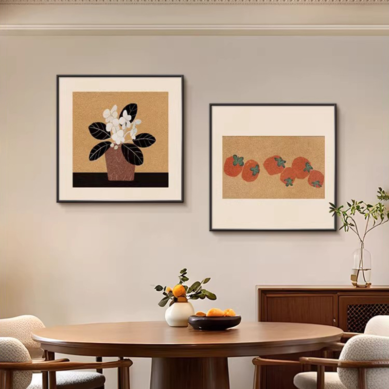 Vintage Persimmon Canvas Poste - Korean Arts And Lifestyle 评论和价格