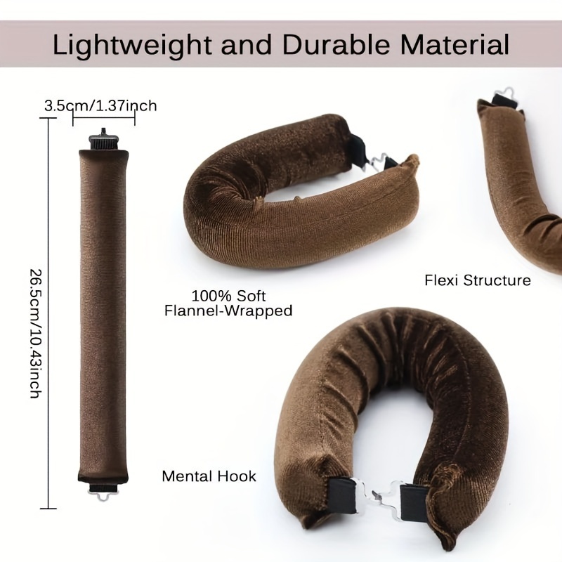 3pcs/pack Heatless Hair Curler - Sleeping Pack Overnight 评论和价格