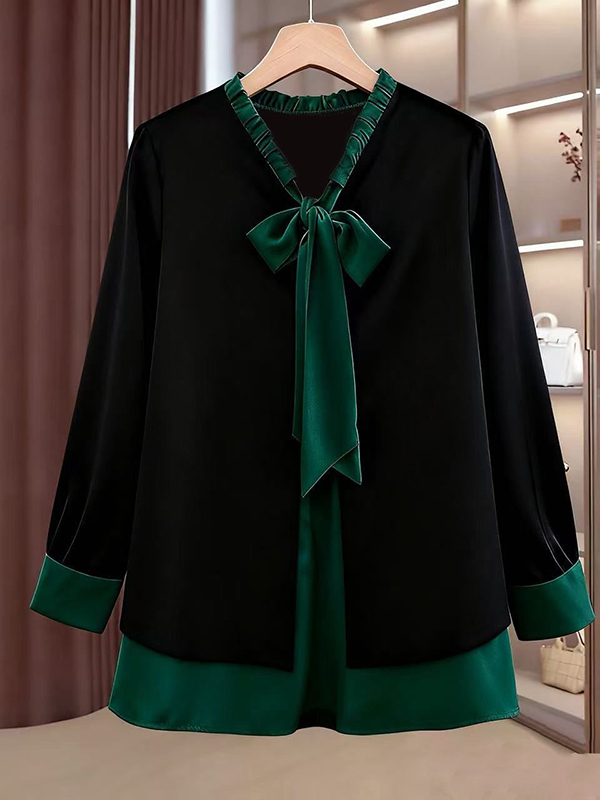 Fashionable Long Sleeve Sash B - Korean Lifestyle 评论和价格