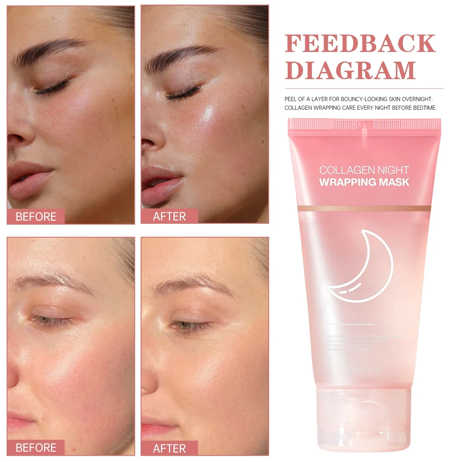 Collagen Night Wrapping Mask 7 - Sleeping Pack Overnight 评论和价格