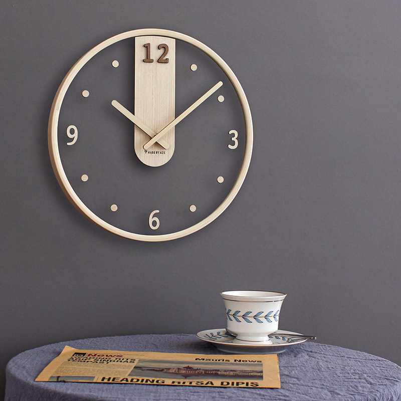 Design European Clock Wall Aes - Korean Arts And Lifestyle 评论和价格