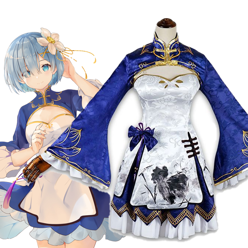 Rem Ram Cosplay Cheongsam Anim - South Korea Lifestyle 评论和价格